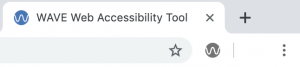 Wave extension in browser screenshot