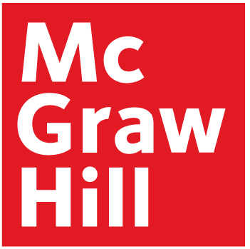The McGraw Hill logo. White letters inside a red box.