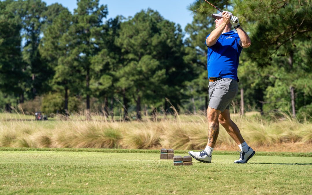 Golfer at CCGT