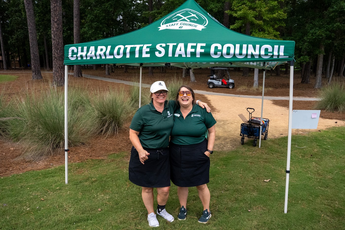 UNC Charlotte Staff Council volunteers at the 2026 Chancellors’ Cup