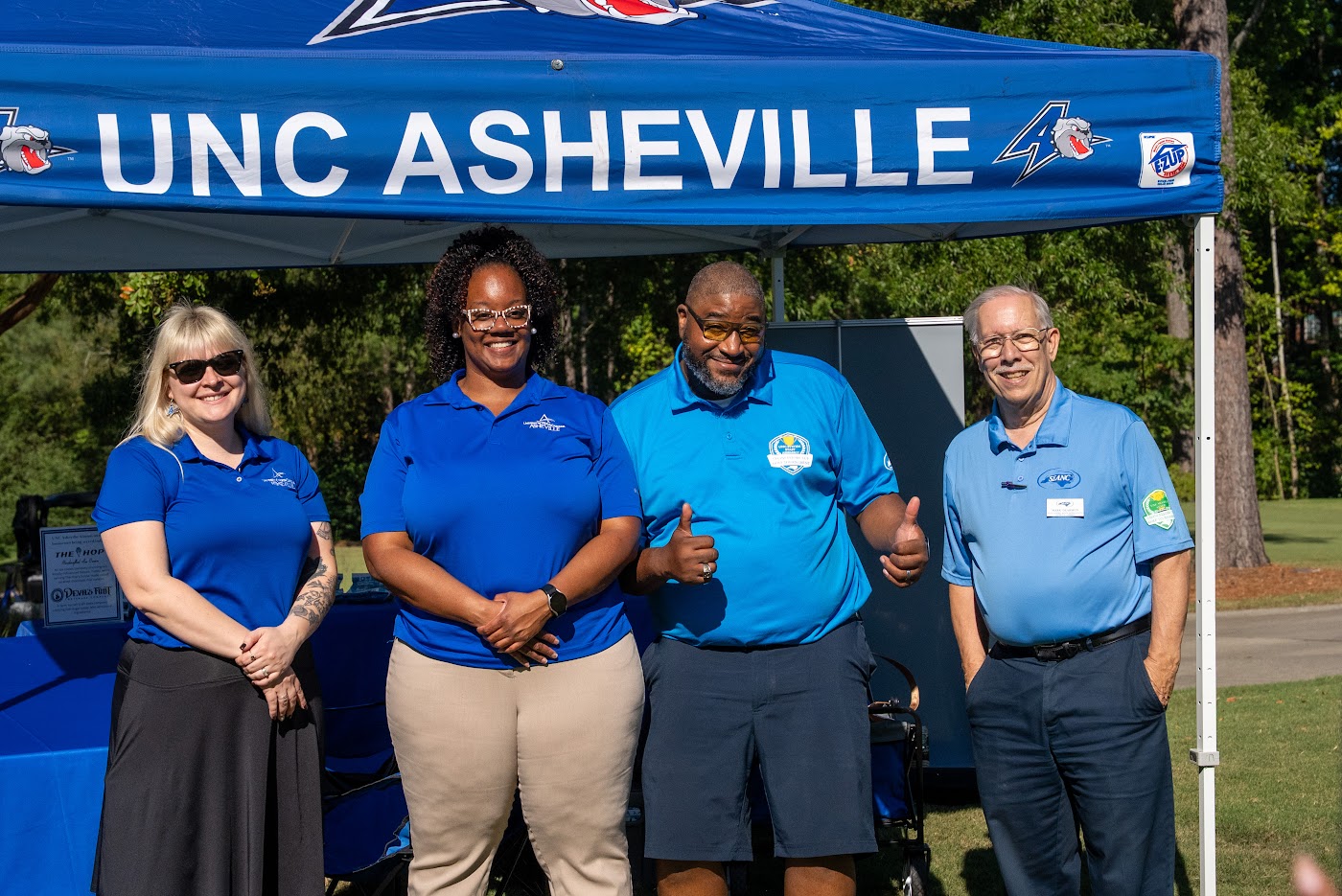 UNC Asheville staff at the 2026 Chancellors’ Cup