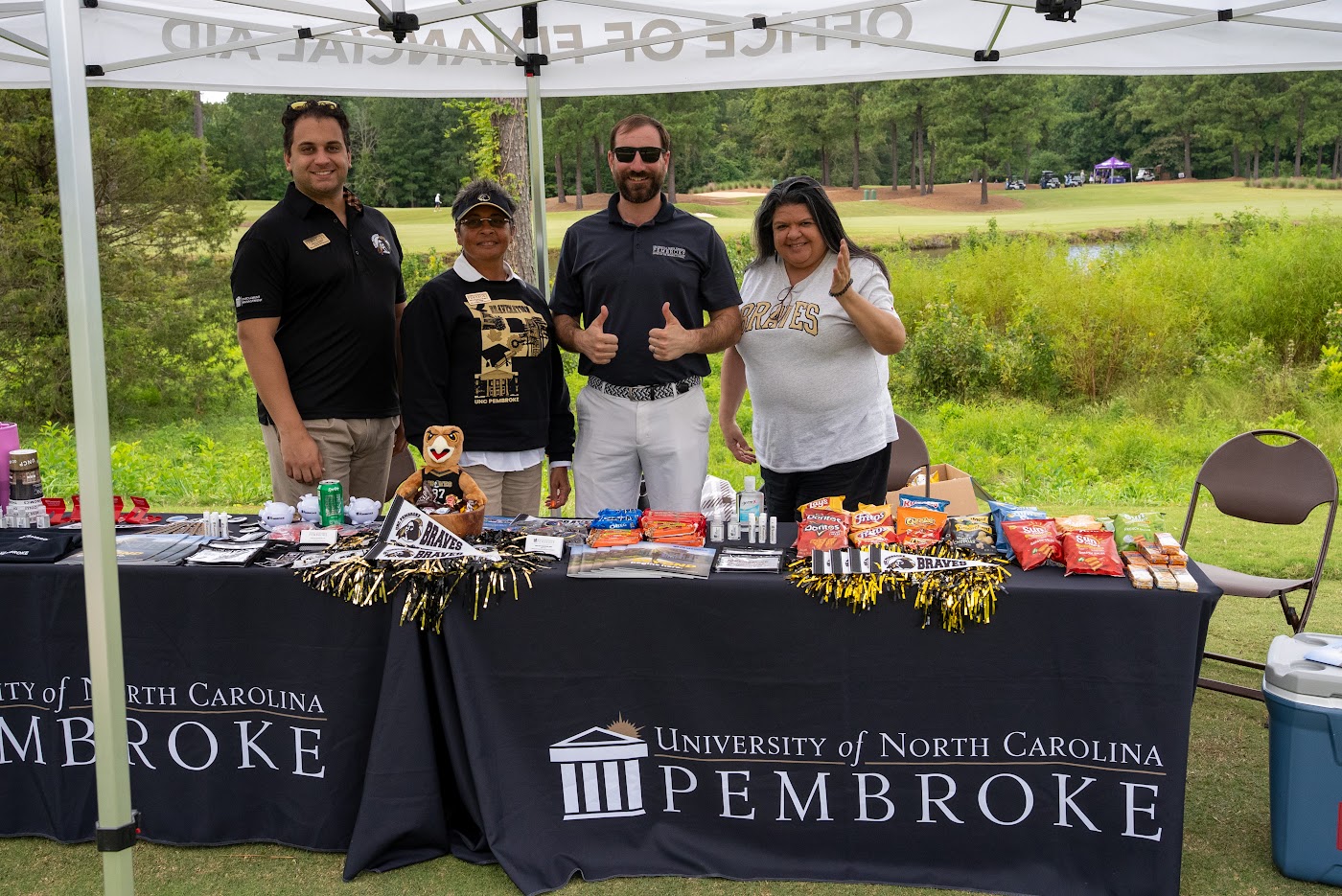 UNC Pembroke staff at the 2026 Chancellors’ Cup
