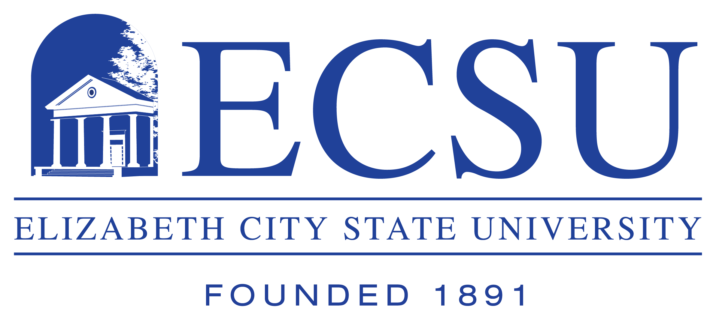 Elizabeth City State University logo Elizabeth City State University logo