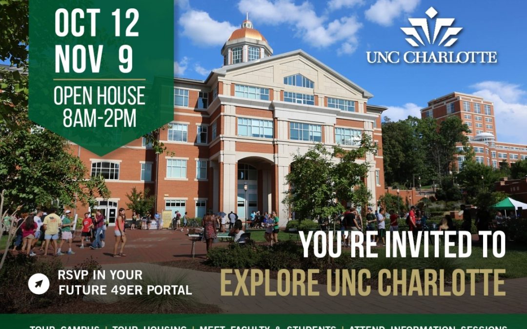 UNC Charlotte to Offer Transfer Open House